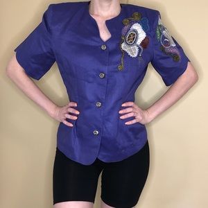 Vintage Anne French short set